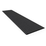 Polyester Felt Natural Wood Slat Acoustic Panel For Residential Interiors