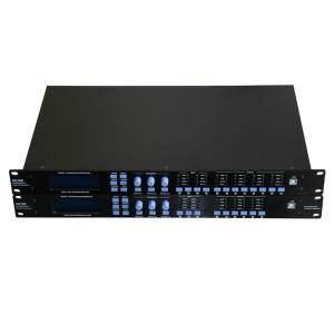 China Digital Processor Live Sound Speakers 4 Input 8 Output For Disco factory