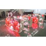 32x16 Pixels P8 Outdoor LED Display Screen Cabinet For Trailer Billboard Video