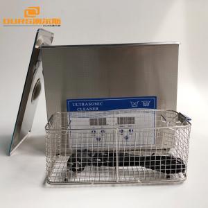 China Medical 10Liter Desktop Ultrasonic Cleaner 40KHZ  With High Power Transducer on sale