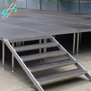 China Portable Aluminum Mobile Concert Stage Anti UV 1.22M*2.44M factory