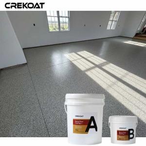 Variable Gloss Levels Floor Paint With Flakes For Heavy Wear Areas