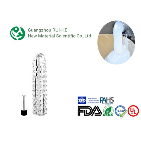 China Excellent Optical Transparency Two Component Silicone Rubber Odorless factory