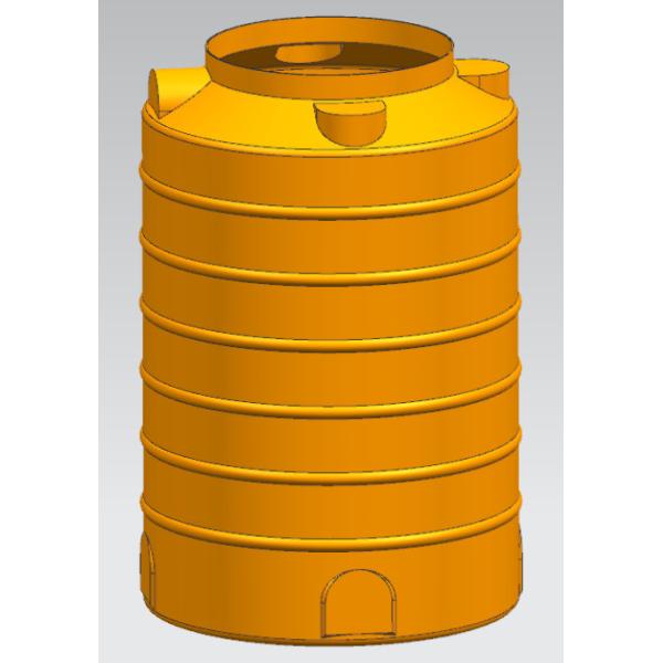 Custom Strong Impact Resistance Roto Mould Water Tank Oxidation Resistance