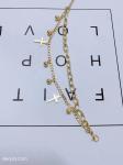 American Fashion Stainless Steel Jewelry Ladies Cross Bracelet