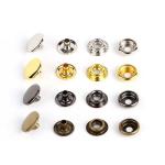 Zinc Alloy Brass Metal Press Stud Button Prong Snap Fastener Button For Garment