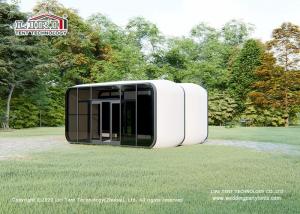 China 10m Glamping Backyard Office Capsule Box Tent For Recording Studio factory