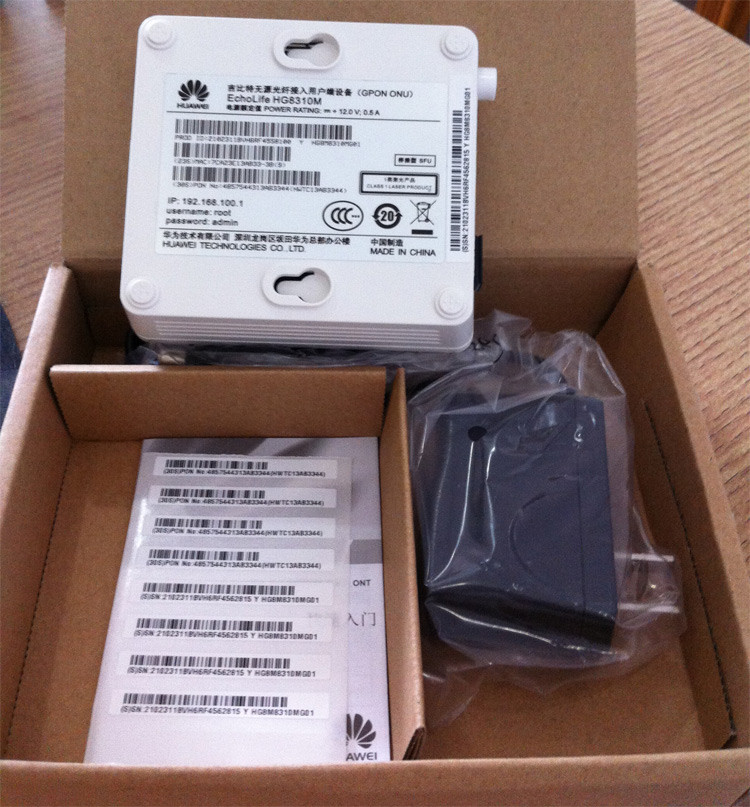 Gpon ONU HG8310M Terminal ONT FTTH
