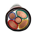 0.6/1kV Fire Resistant Power Cables With PVC Jacket XLPE Insulated / (NYBY/N2XBY