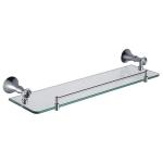 Hotel and Home Decoration Single Glass Tier Tempered Glass Shelf with 5-12mm