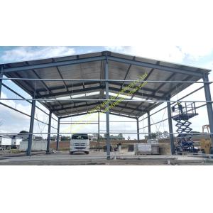 PEB Prefabricated Steel Structure Warehouse Building 2200mm Width