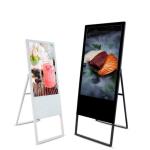 Customizable 32 Inch Floor Standing 1080P LCD Monitor Display Portable Digital