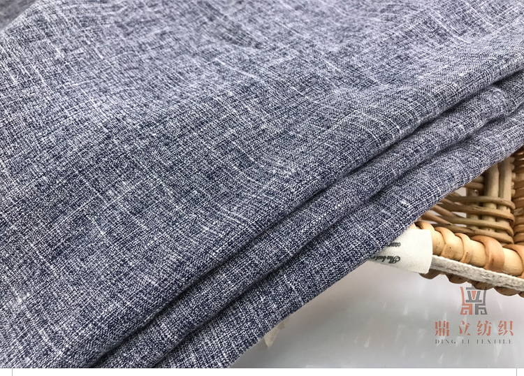 Imitation Linen Rayon Polyester Spandex Fabric 180gsm
