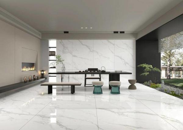 Stunning Interior Wall Glazed Polished Porcelain Tile For Living Room And