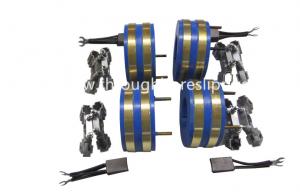 China Customized Collector Crane Slip Ring Carbon Brush Alternator Slip Ring Replacement on sale