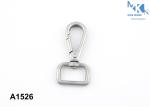 Flexible Zinc Alloy Metal Snap Clips / Die Casting Dog Snap Hook
