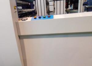China Low Noise Working Paper Lamination Machine With Disco Perforating Knife factory