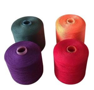 China Factory 40s/2 302 402 100% Polyester Spun Yarn Raw White Dyed Tube For Sewing Thread factory