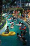 Outdoor Holiday Resorts Lazy River Water Park / Fiberglass Waterpark Equipment
