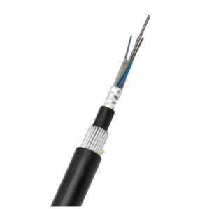 China Outdoor Fiber Optical Cable Direct Bury GYTA33 Double Armored SM 96 144 288 Core factory