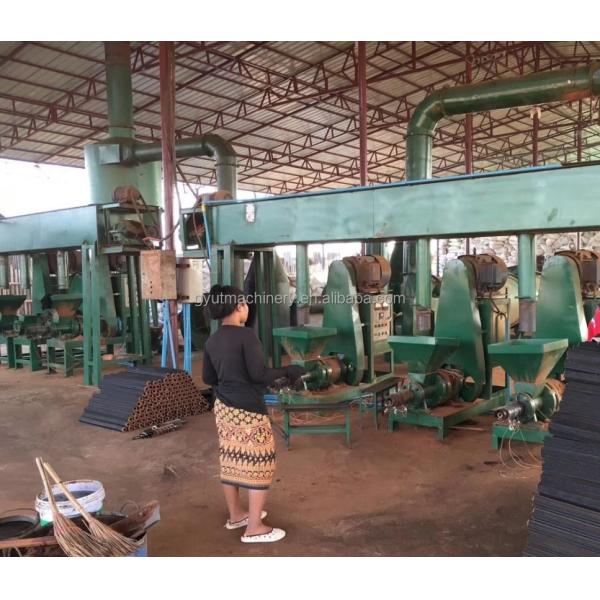 1750*1250*680 Voltage 380v Bagasse Sugarcane Charcoal Briquette Press Machine Plant