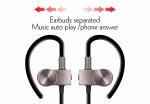 Stereo 60mAh 8hrs Magnetic Sports Wireless Headset