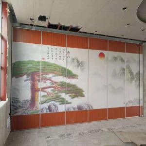 China Laminate Sound Absorbing Restaurant Movable Partition Walls Width 3 * 10550 Mm factory