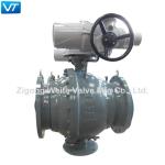 18" 150LB WCB Body Valve Electric Actuated Full Bore Blowout Proof Stem