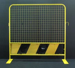 China 1.8m Safety And Crowd Control Barriers Galvanised on sale