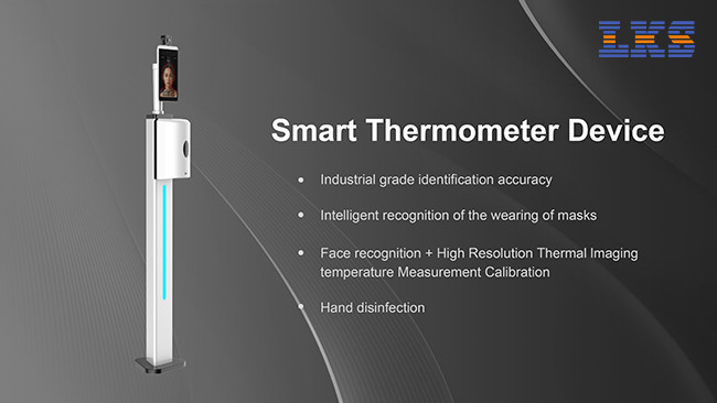 Android 7.1.2 0.5m Face Recognition Thermometer Thermal Camera