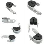 Stainless Steel Round Type J Hook Suspension Clamp for Fiber Optic Cable Tension