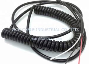 China UL20937 TPU Sheathed Spiral Control Cable factory