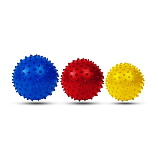 Spiky Massage Balls For Foot, Back, Muscles ，3 Soft To Firm Spiked Massager
