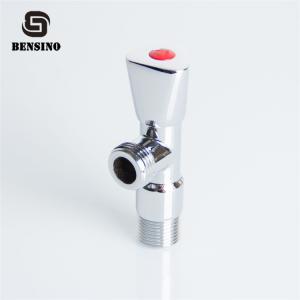 China Zinc Handle Water Inlet Sink 15mm Chrome Plated Angle Valve factory