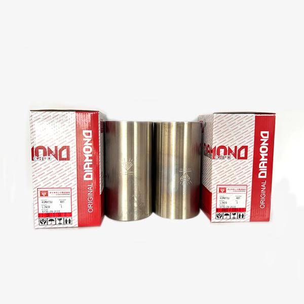 6736-29-2110 3904166 Cylinder Sleeve KOMATSU Engine Parts For 4D102 4BT 6D102