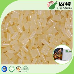 China Coated Paper EVA Based Hot Melt Pellets Used With Semi Automatic Machine factory