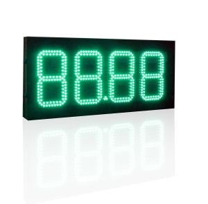 China 8&quot; -32&quot; Digit Height Waterproof Led Gas Station Signs With RF Remote Control energy- factory