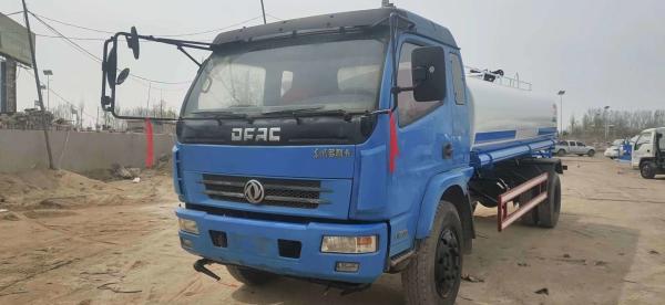 Used 10tons Dongfeng Duolika Water Tanker Truck in Excellent Working Condition