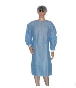 China Long Sleeves Disposable Medical Isolation Gowns Tear Resistant Skin Friendly factory