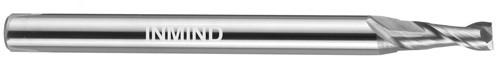 Mico Milling Machine Tools , 0.2 mm 2 Flute TiSiN Coating Carbide Milling