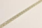 Sequin Beaded Bridal Trim By The Yard Unstretched For Multiapplication