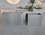 Stainless Steel Plant Pot Customized Big Garden Corten Steel Outdoor Plant Pots