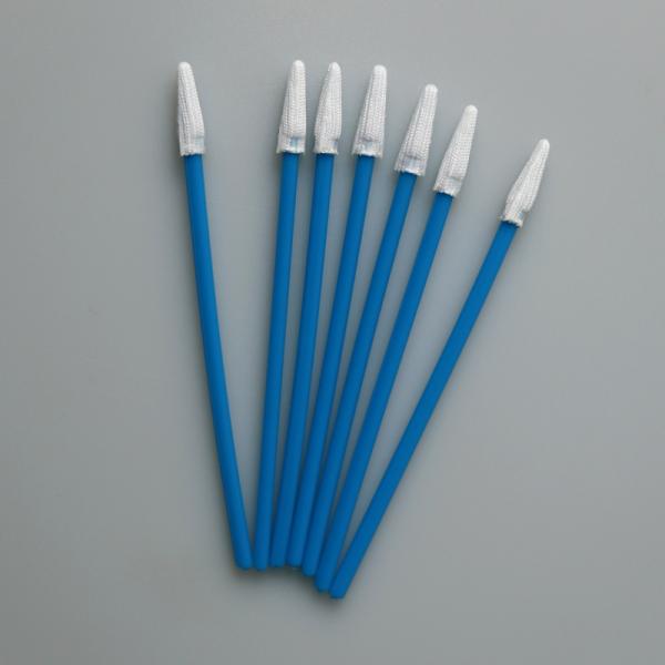 3" PP Stick Micro Pointed Polyester Tipped Swabs For Electronics Cleaning