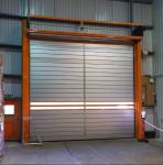 Aluminum High Speed Spiral Door Luxury Apperance Smooth Surface