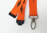 2cm Wide Silk Screen Lanyards / Safety Lanyards For ID Badges