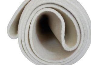 China White Color Nomex Seamless Conveyor Felt For Heat Transfer Printing Machine factory