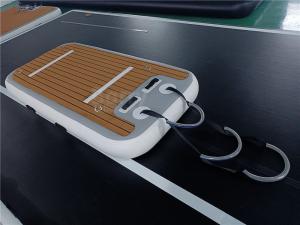 China Water Floating Entertainment Dock Inflatable with Drop Stitch PVC EVA Material factory