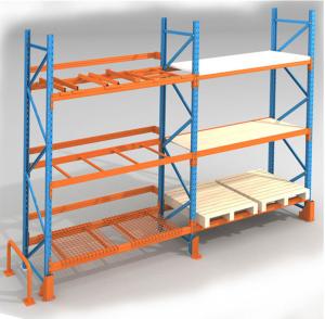 China Heavy Duty Long Span Metal Storage Shelves For Industrial Factory factory