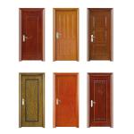 Customized Waterproof WPC Door Soundproof Wood Polymer Composite Doors