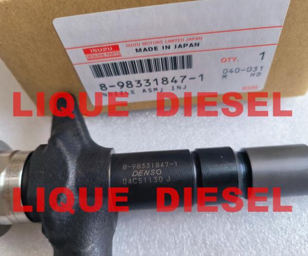 ISUZU Fuel injector 8-98331847-1 295050-2480 8983318471 2950502480 8-98331847-0